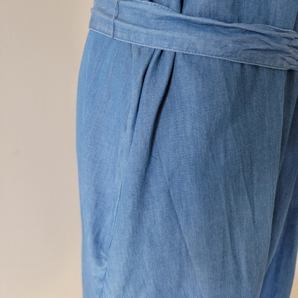 Jones New York Denim Tie Dress- Size 10 - Picture 8 of 13